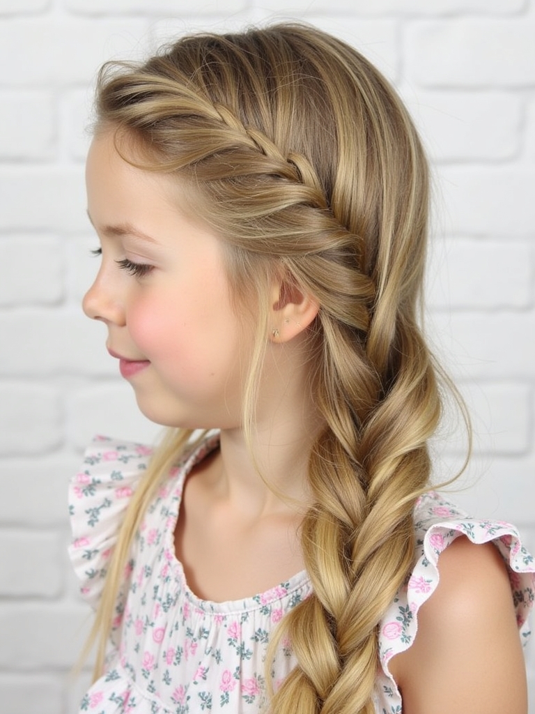 Easy Hairstyles For School: Twisted Pigtails