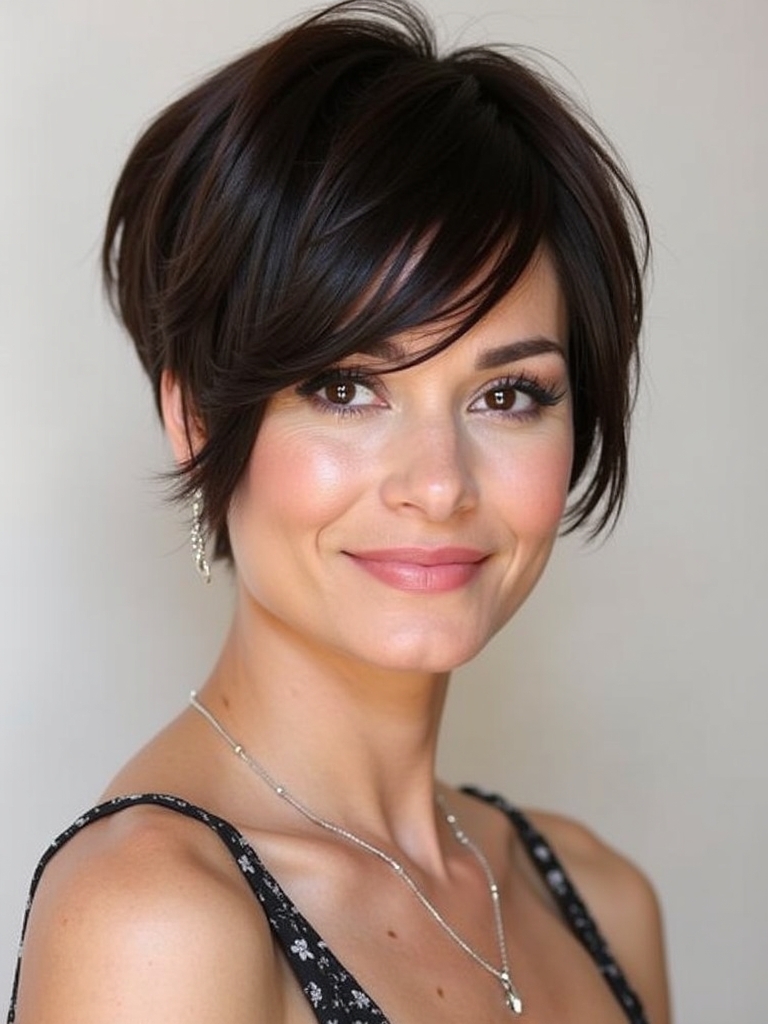 51 Stunning Short Haircuts for Black Women: Curly Shag