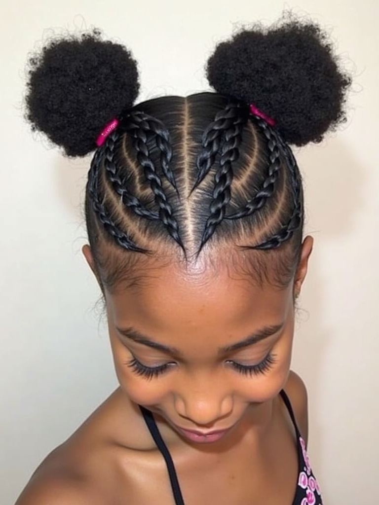 Braids Hair Styles Updo: Vintage Braid Updo