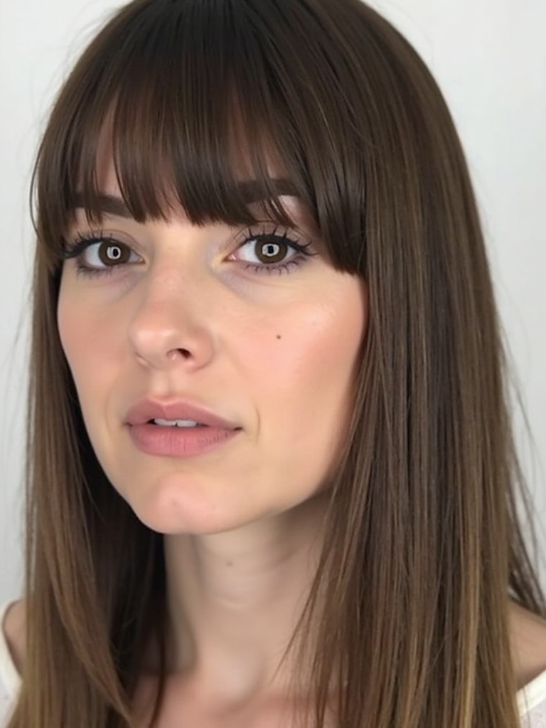 Face Framing Curtain Bangs with Pixie Cut