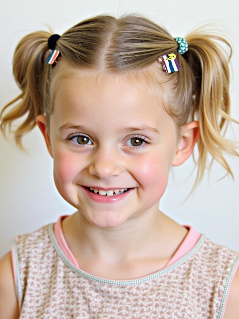Easy Hairstyles For School: Half-Up Braid