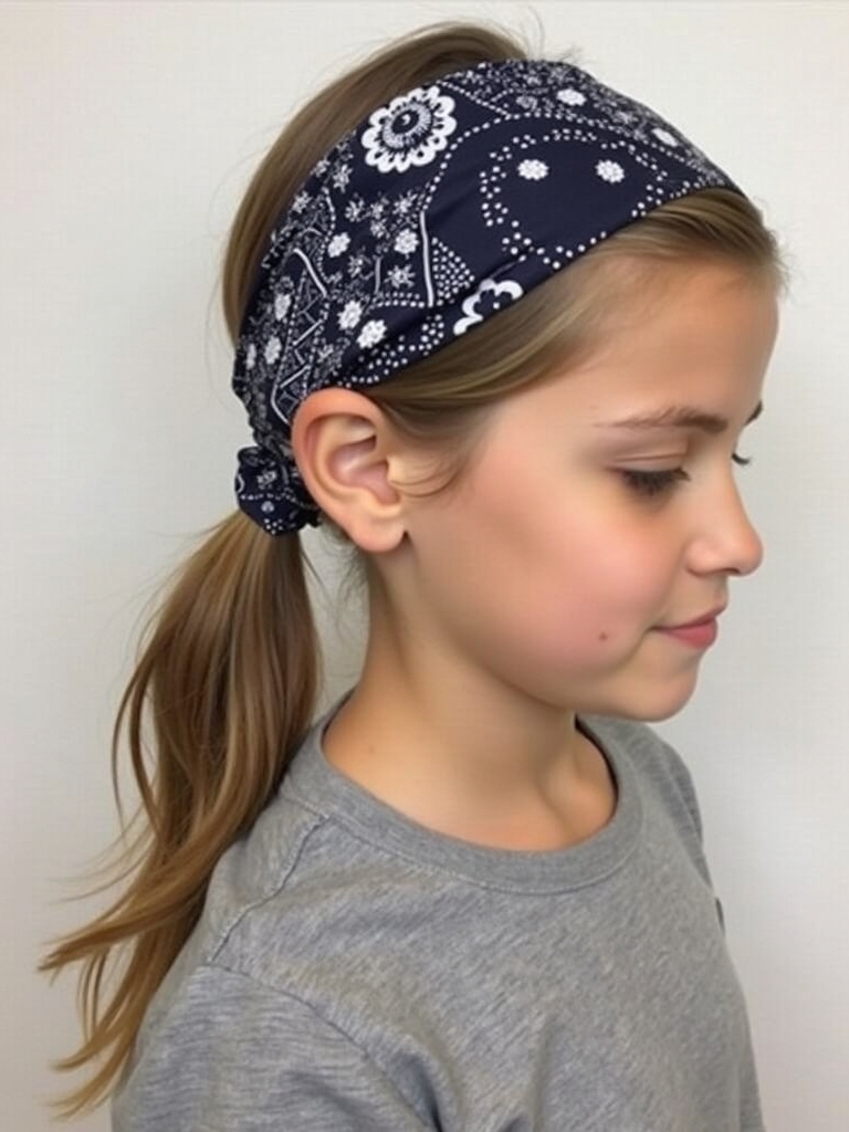 Hairstyles For School: Sleek Low Bun