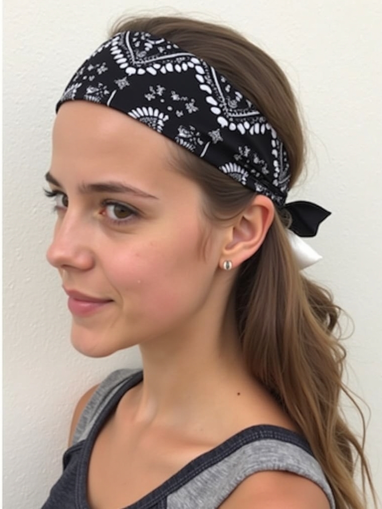 Hairstyles For School: Twisted Half-Updo