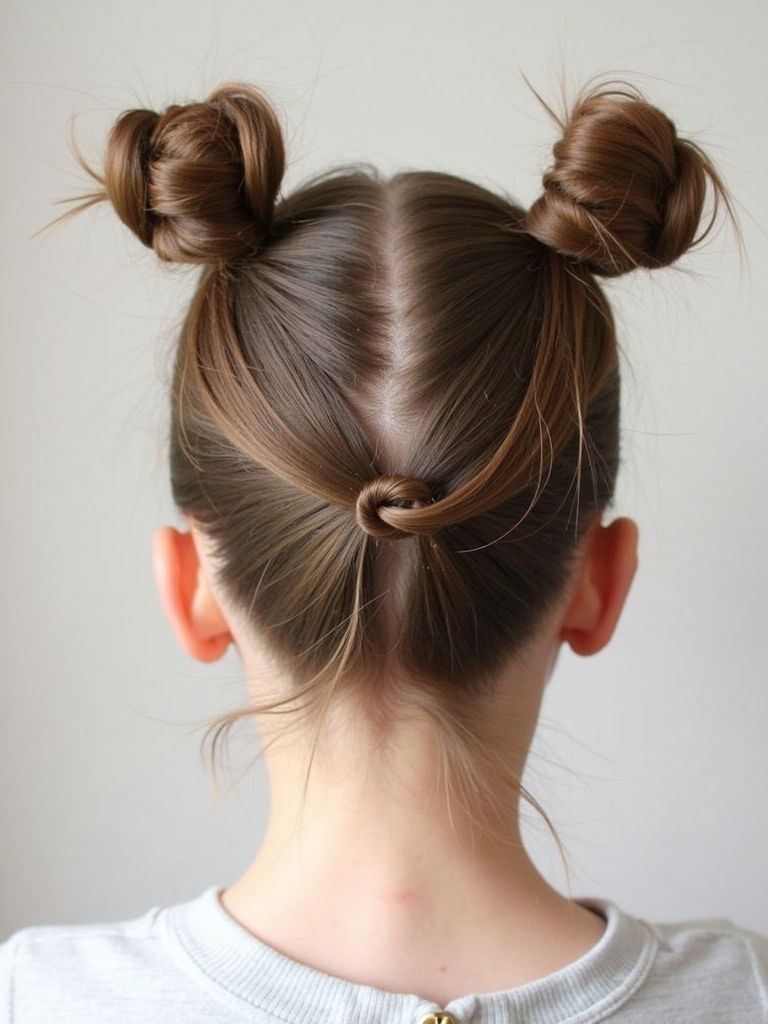 Hairstyles For School: Ponytail with a Scarf
