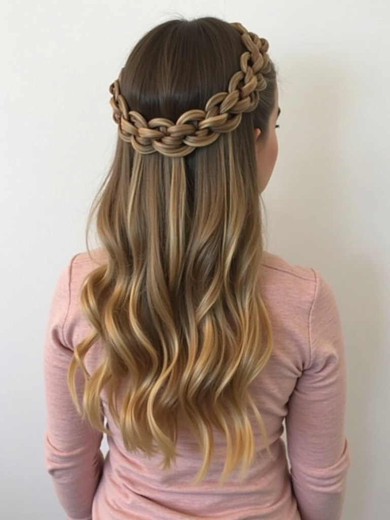 Hairstyles For School: Headband with Loose Waves