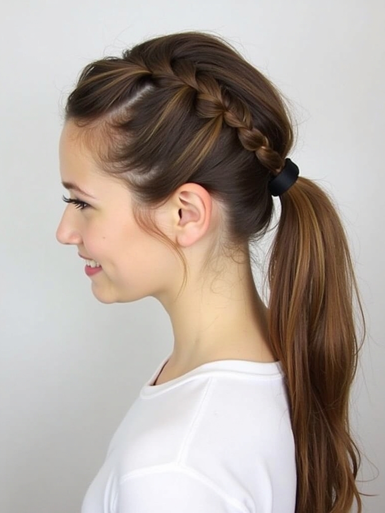 Hairstyles For School: Bandana Hairstyle