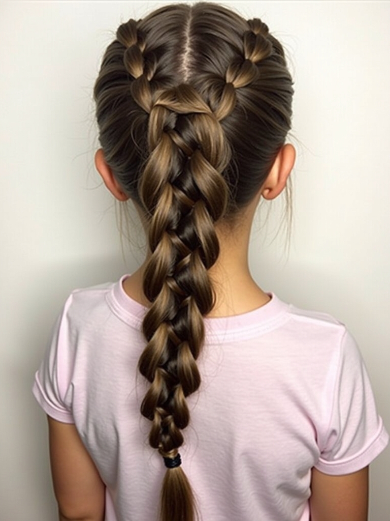 Hairstyles For School: The High Ponytail with a Twist