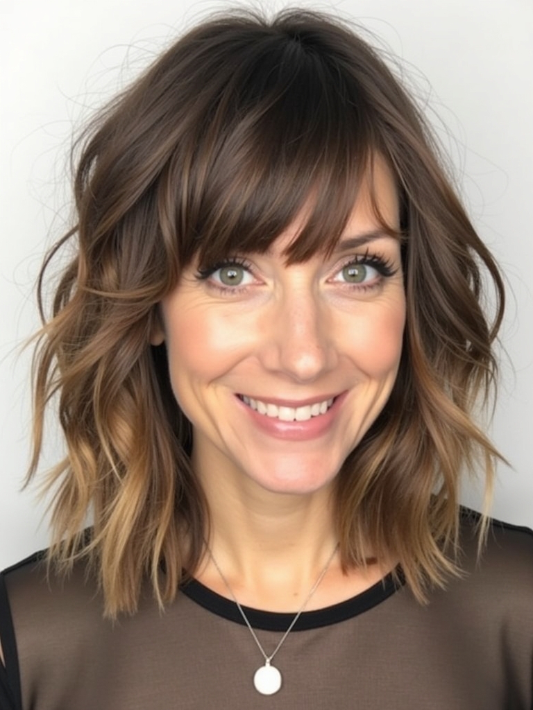 Hairstyles For Thin Fine Hair Over 60: One Length Bob