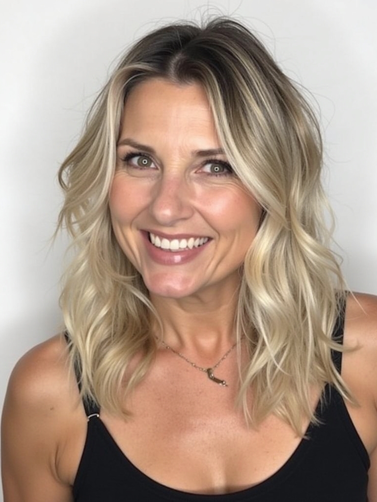 Hairstyles For Thin Fine Hair Over 60: The Low Ponytail with Lift