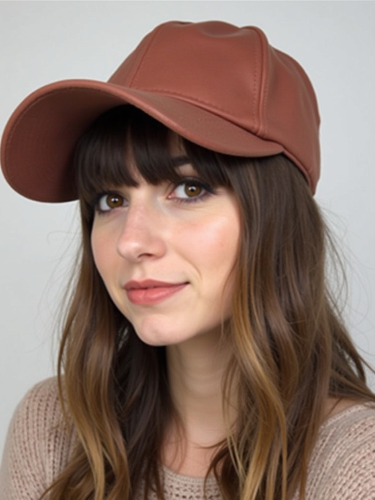 Face Framing Curtain Bangs with Shaggy Layers