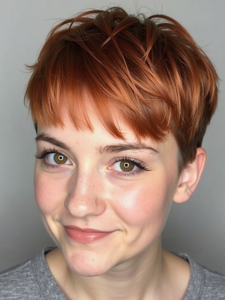 Copper Color Blocking: 51 Captivating Copper Hair Color Ideas