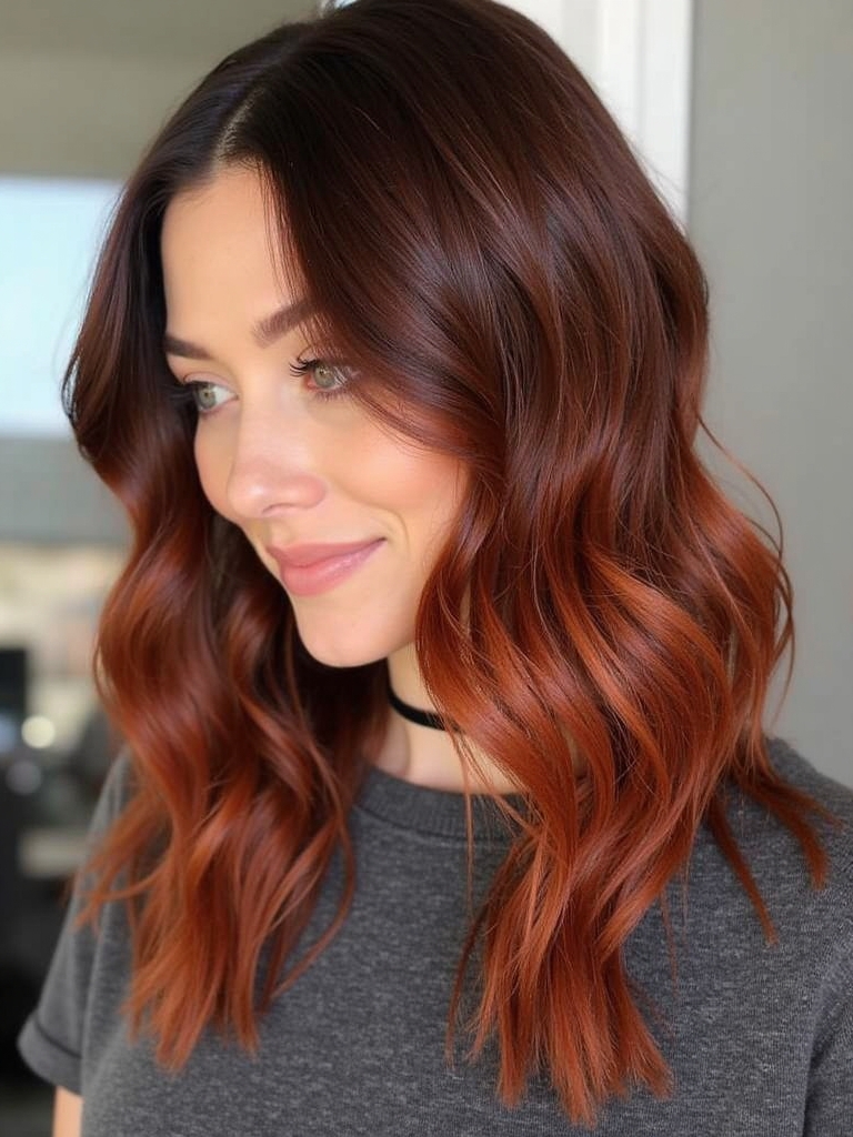 Winter Hair Color Ideas: Tiger Eye