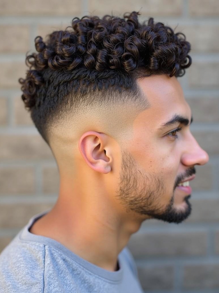 Men's Short Curly Hairstyles: Short and Tight Curls