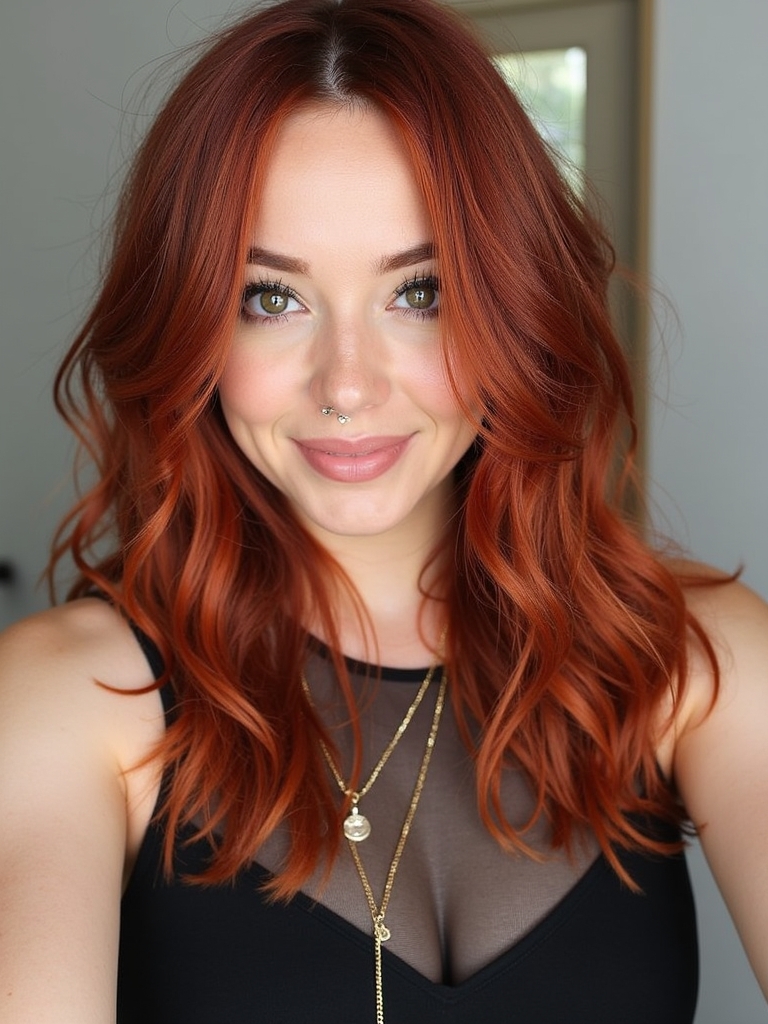 Copper Teasylights: 51 Captivating Copper Hair Color Ideas