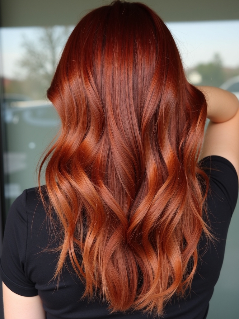 Rich Copper Glaze: 51 Captivating Copper Hair Color Ideas