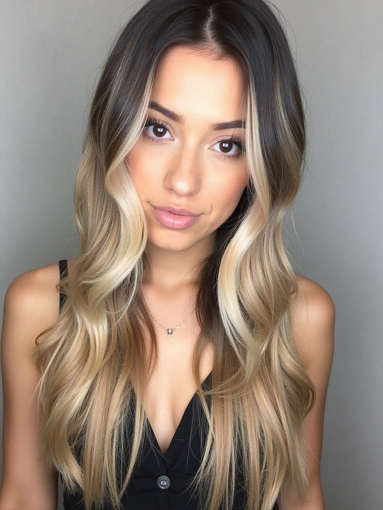 Fall Hair Colors For Blondes: Bronzed Beach Babe