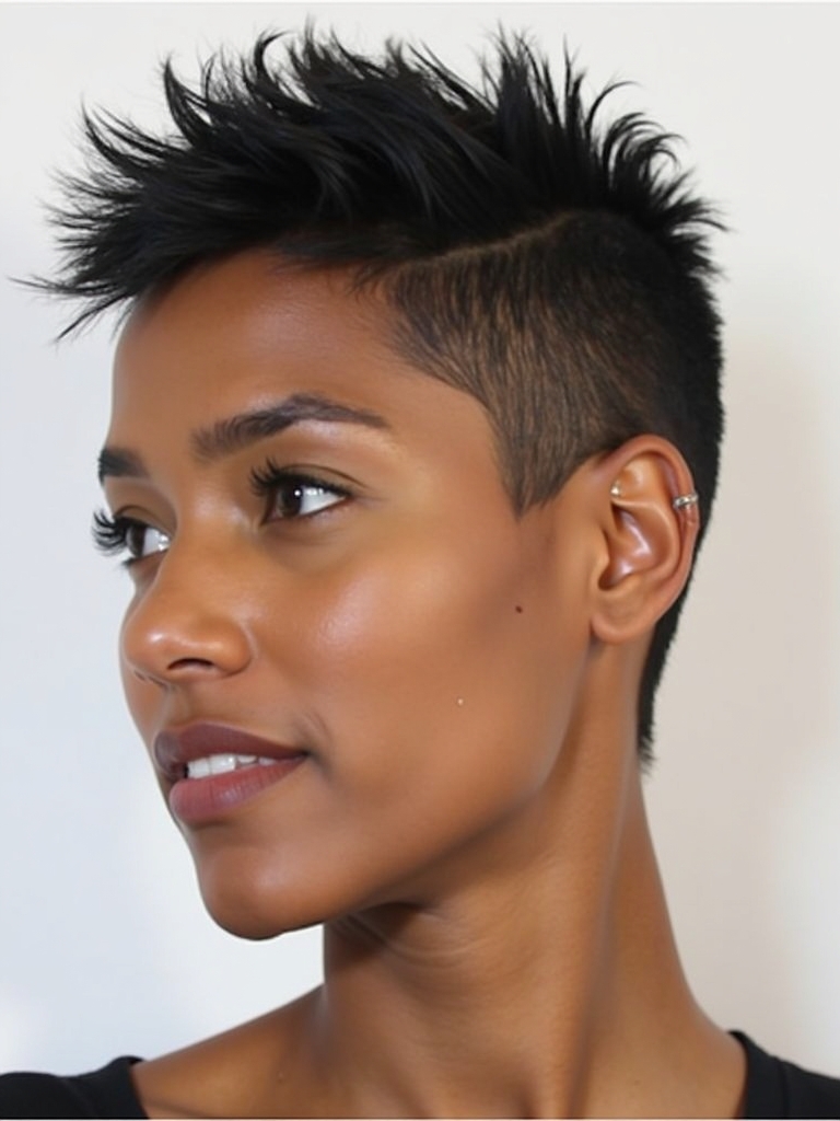 Short Pixie Haircuts Black Women: The Sleek and Polished Pixie