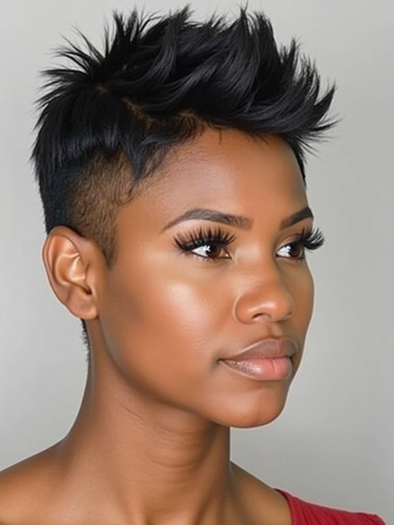 Short Pixie Haircuts Black Women: The Classic Tapered Pixie