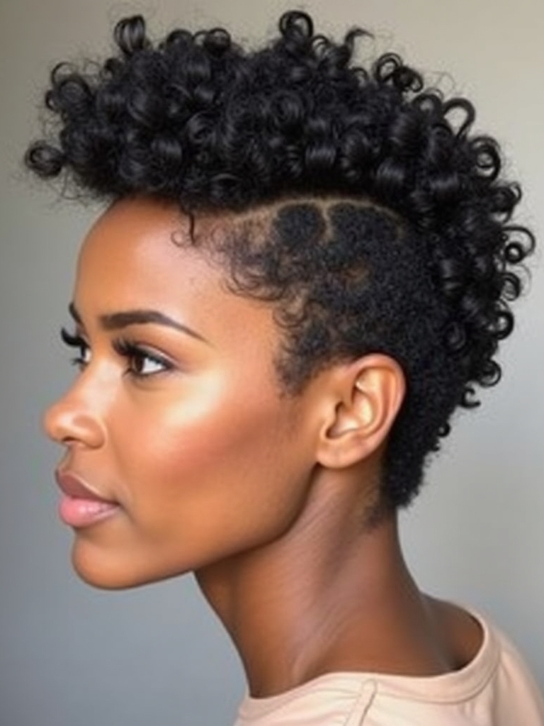 51 Stunning Short Haircuts for Black Women: Textured Crop with Highlights