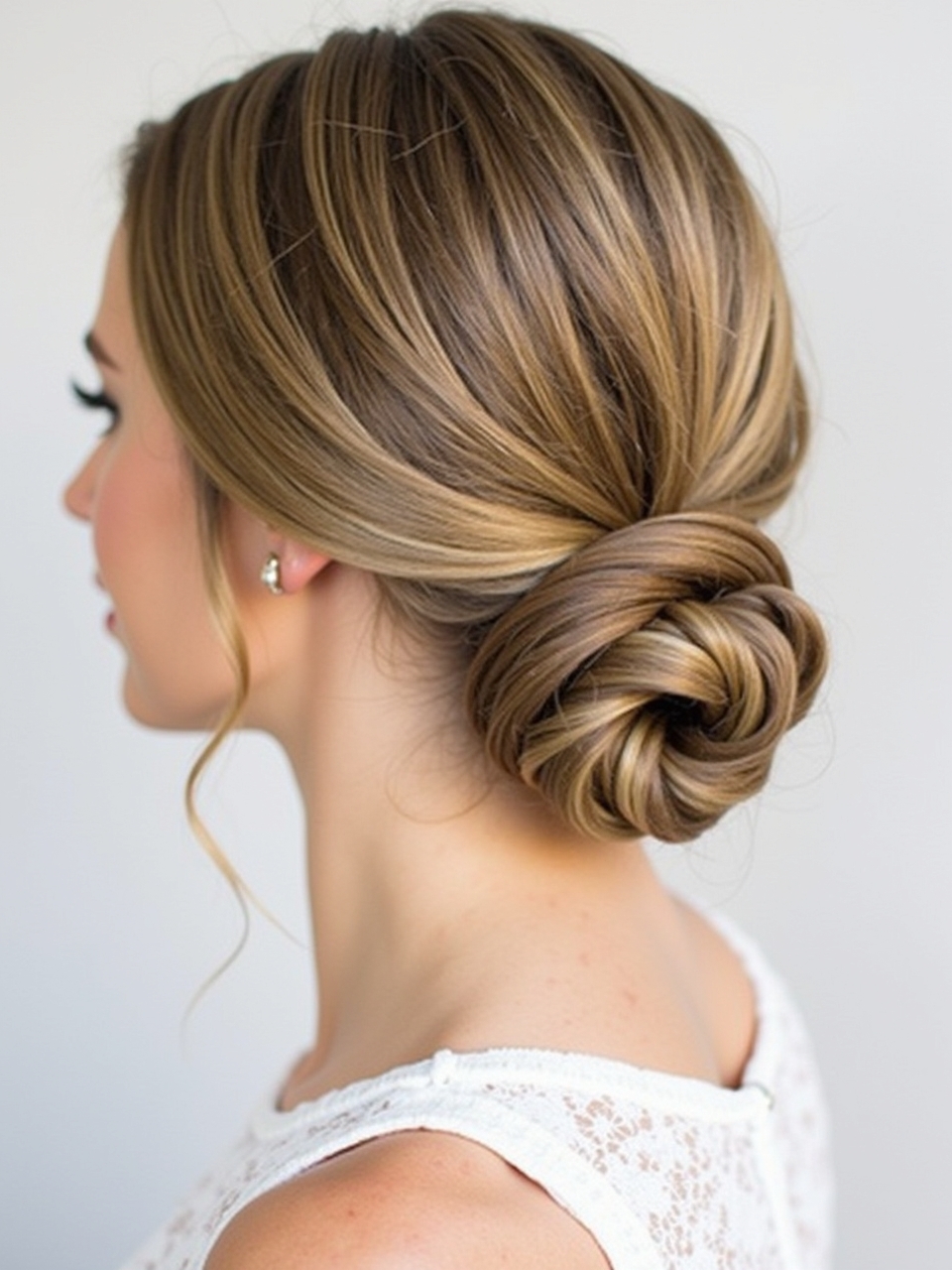 Braids Hair Styles Updo: Dutch Braid Crown Updo