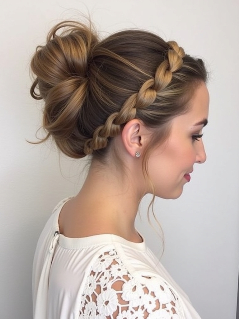 Braids Hair Styles Updo: Box Braid Updo