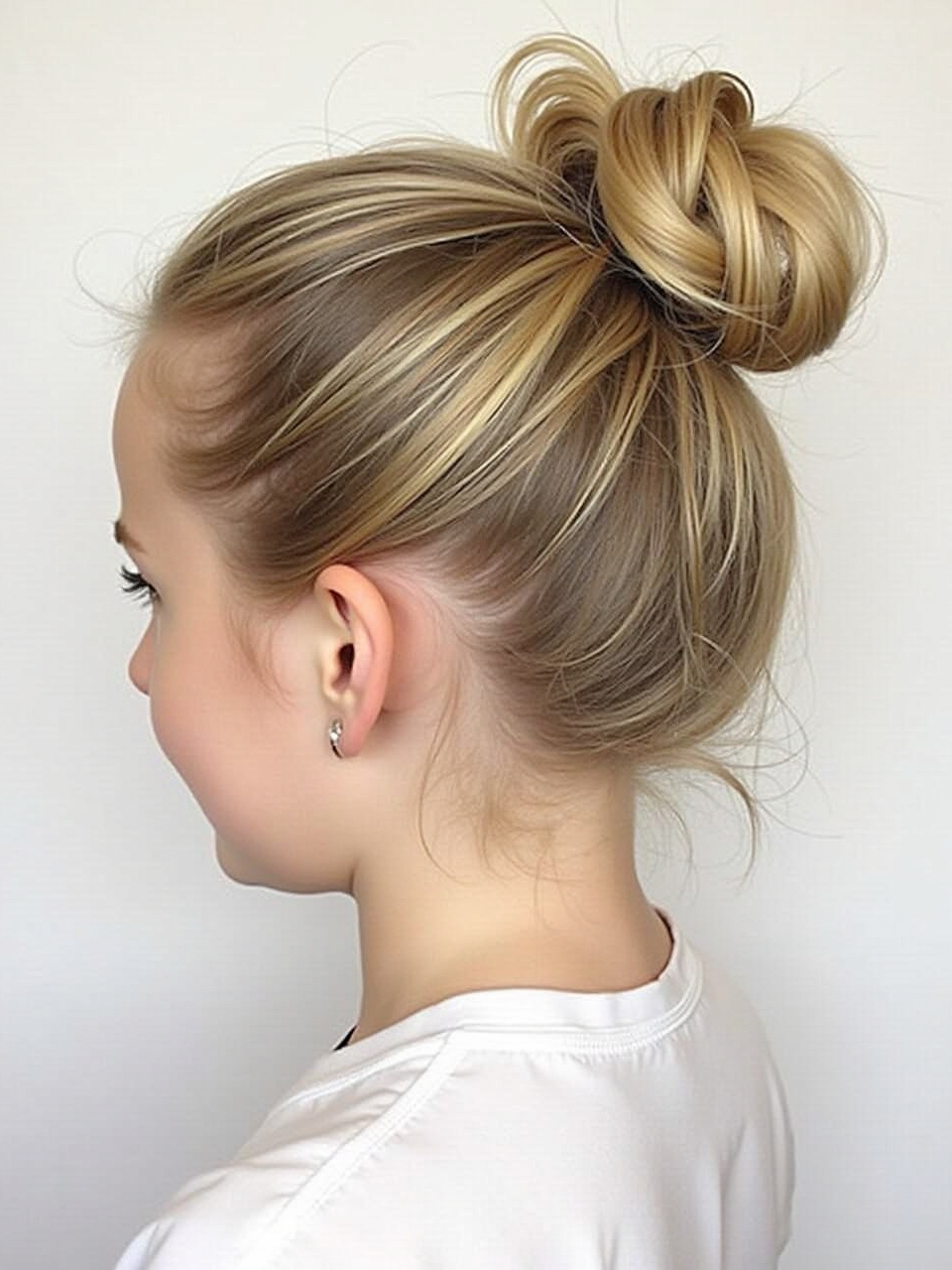 Easy Hairstyles For School: Accessorized Low Ponytail