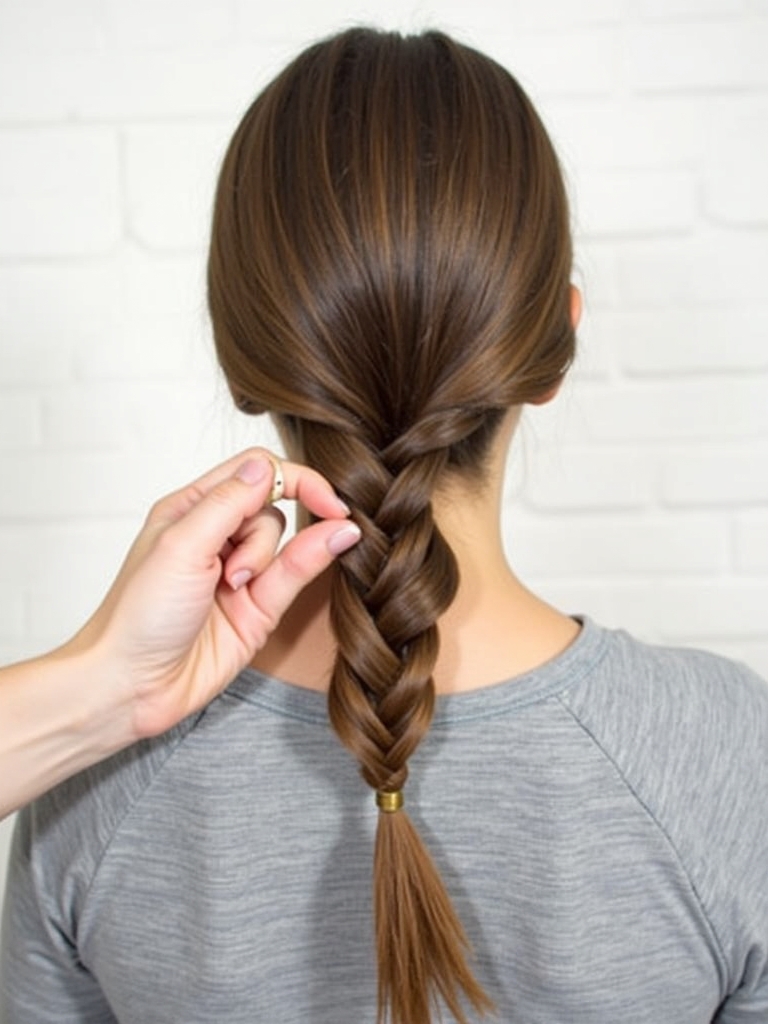 Effortless No Style Face Framing Curtain Bangs