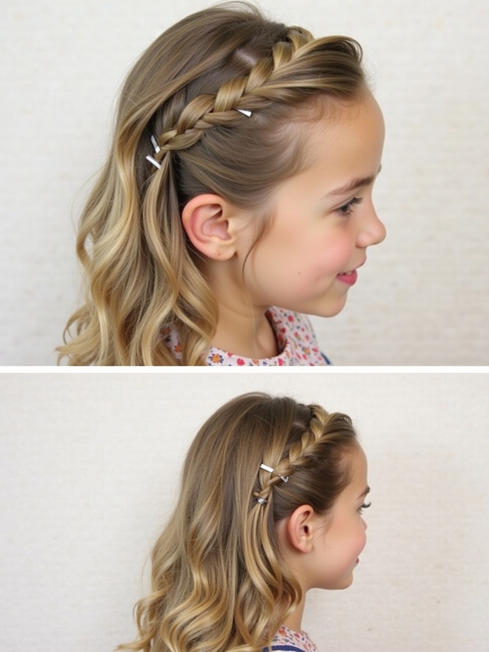 Easy Hairstyles For School: The Waterfall Braid