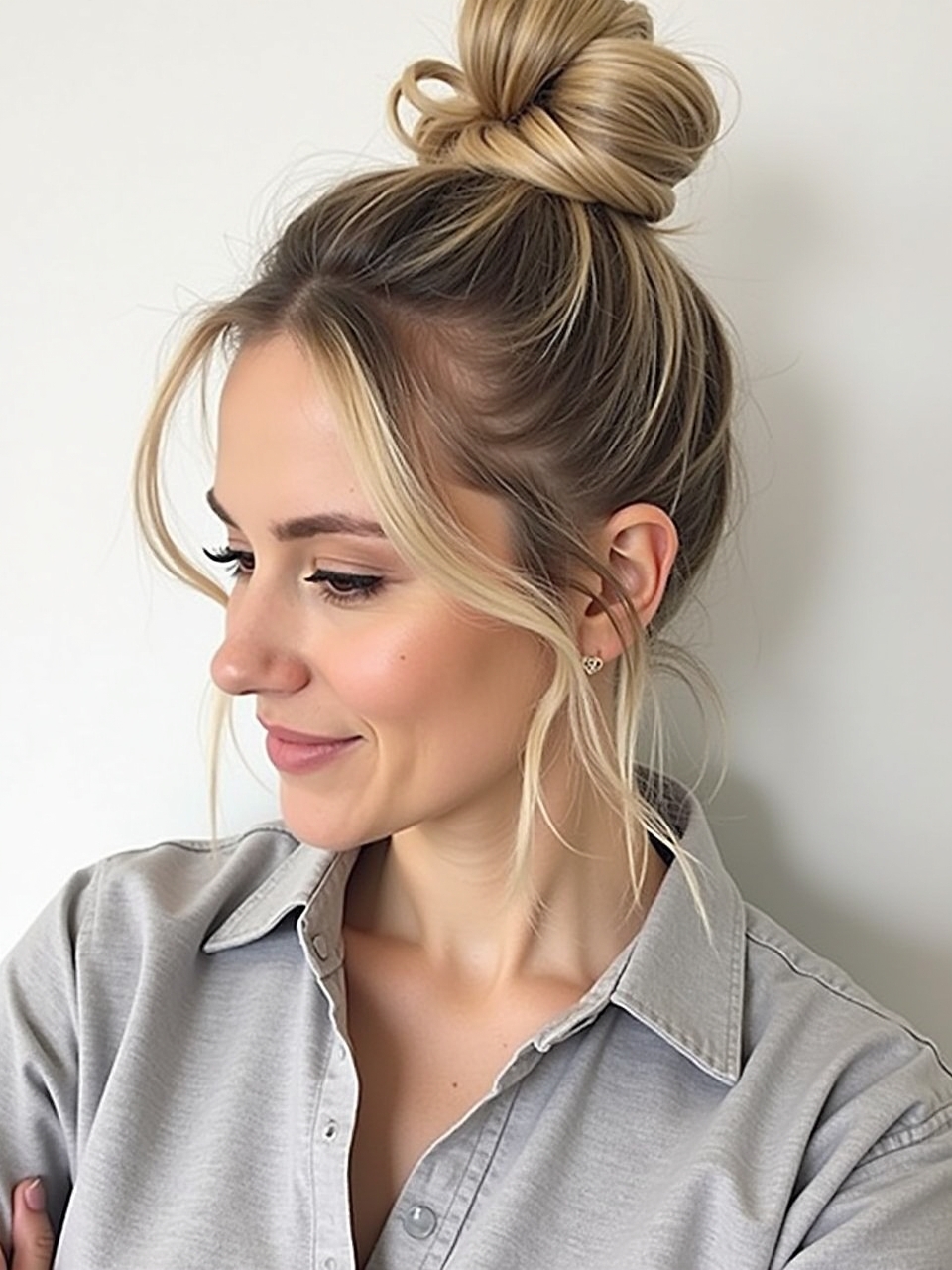 Cute Easy Hairstyles: Bubble Ponytail Fun