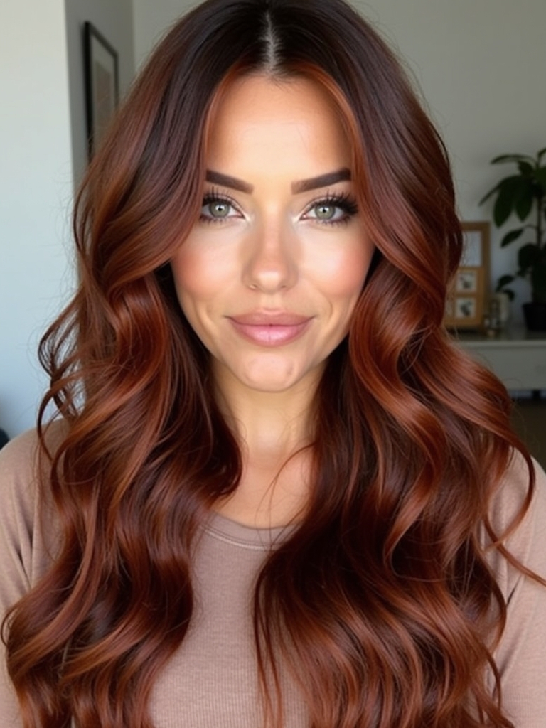 Light Copper Highlights: 51 Captivating Copper Hair Color Ideas