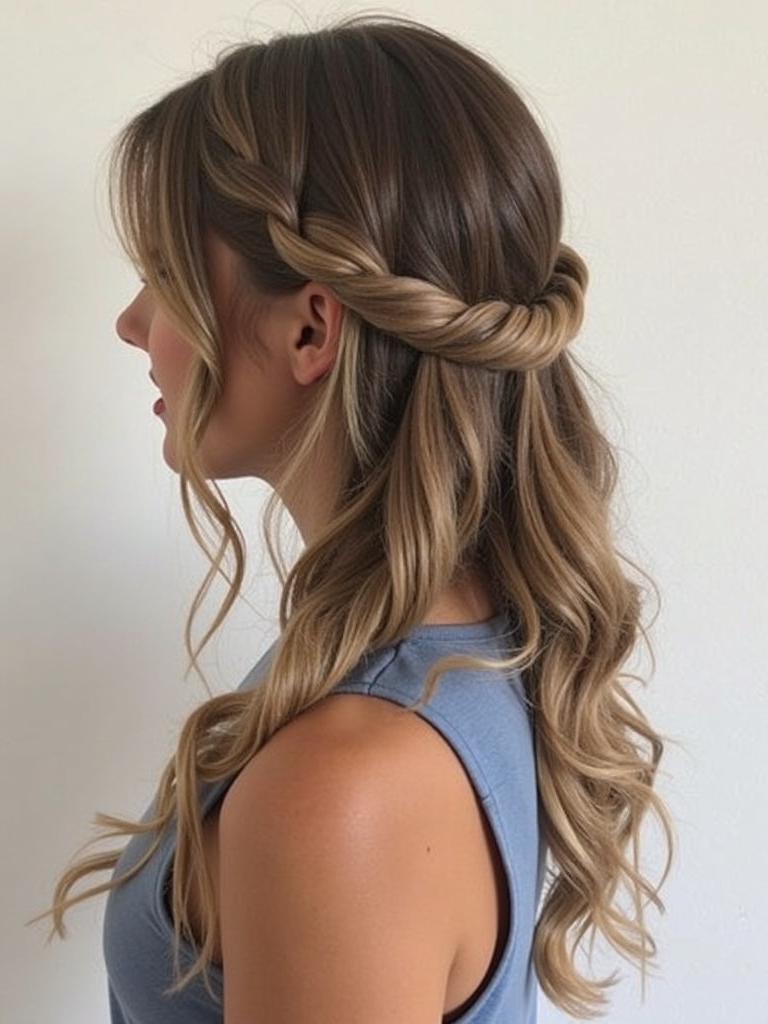 Cute Easy Hairstyles: Braided Pigtails for a Playful Look