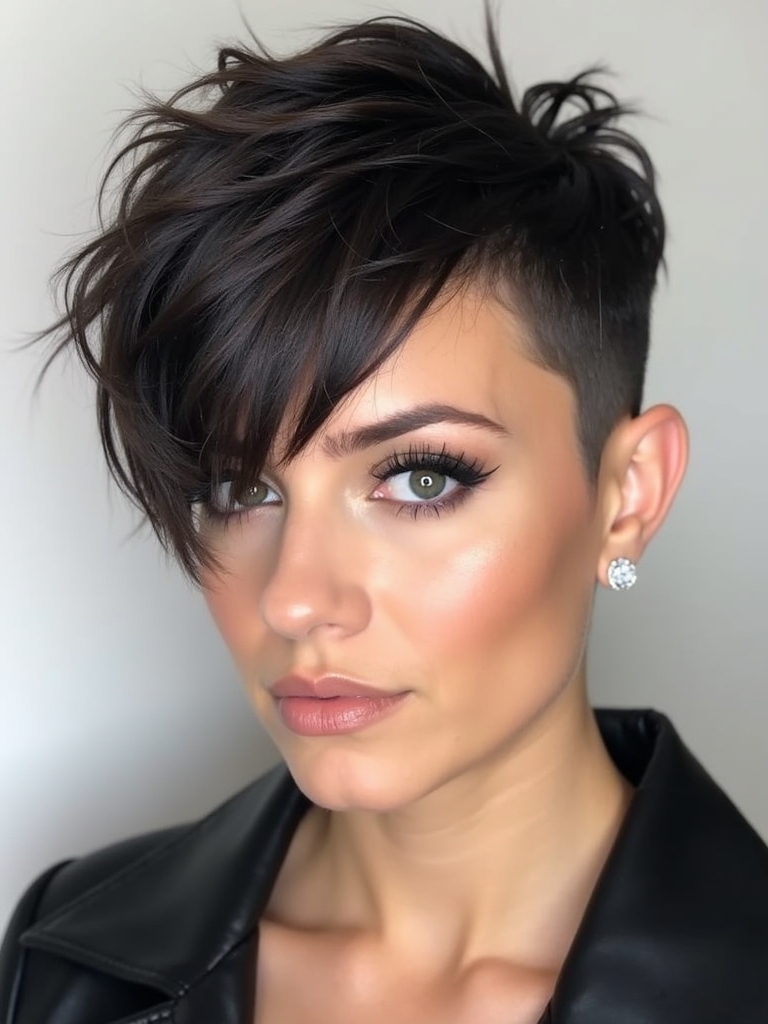 French Style Face Framing Curtain Bangs