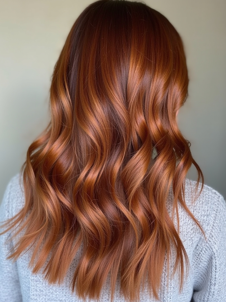 Bronzed Copper Beauty: 51 Captivating Copper Hair Color Ideas