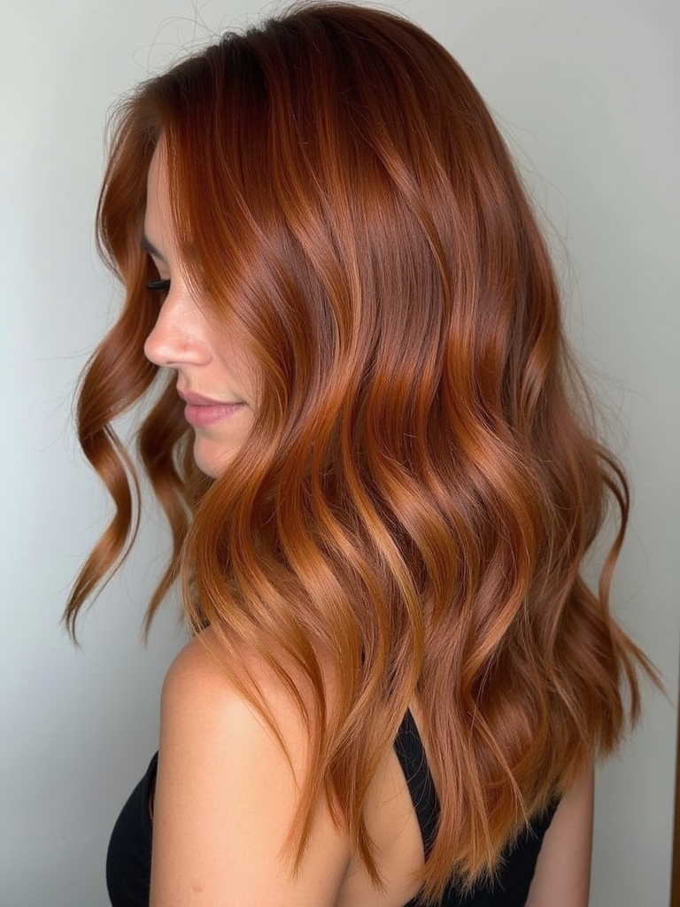 Copper Ombre Dream: 51 Captivating Copper Hair Color Ideas
