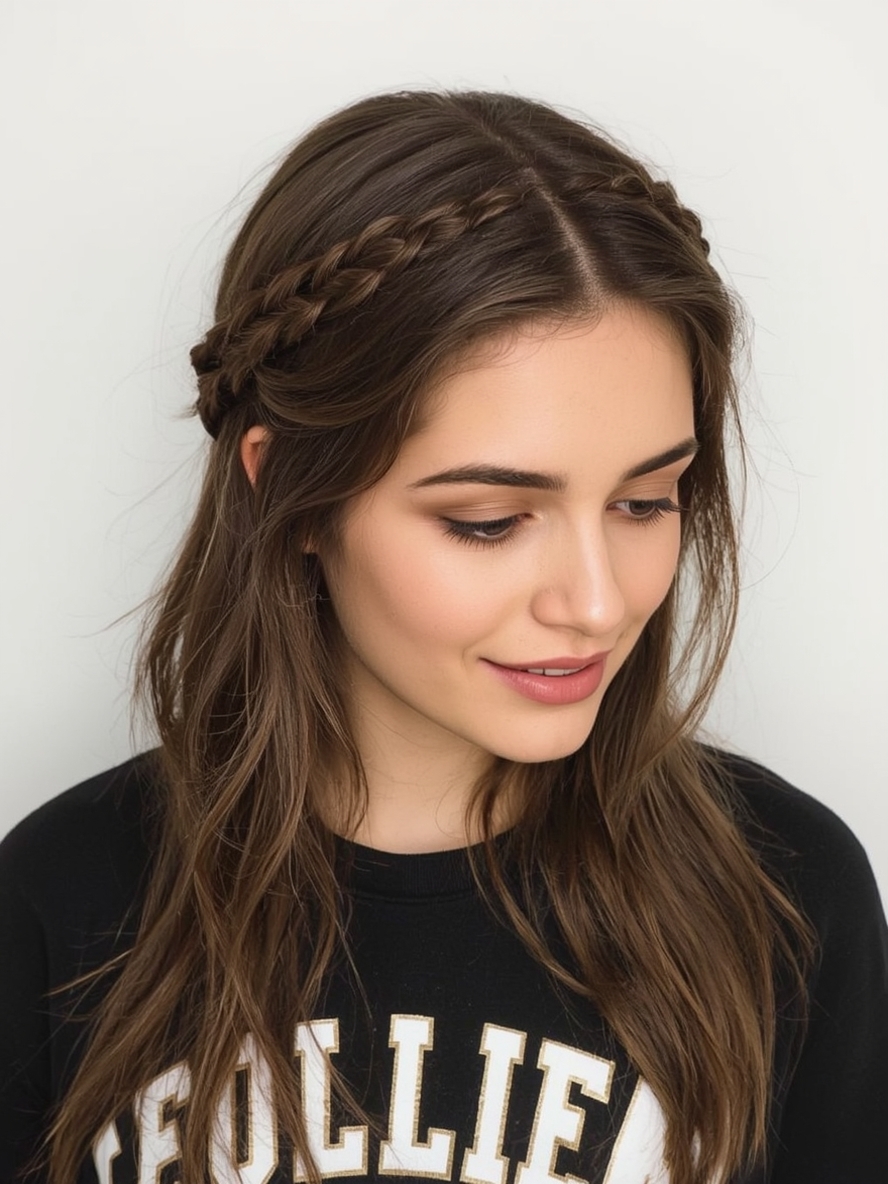 Graduation Hairstyles: Space Buns