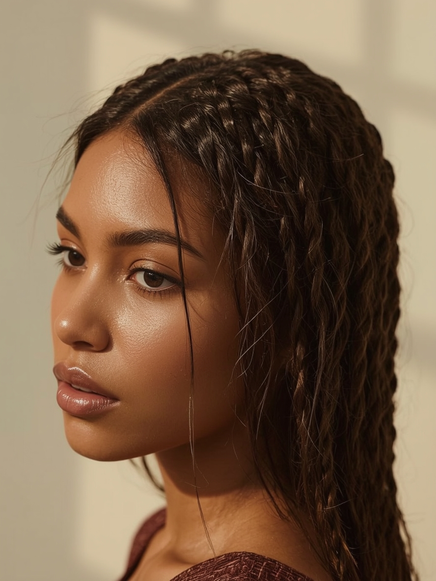Hair Styles Braids: Snake Braid
