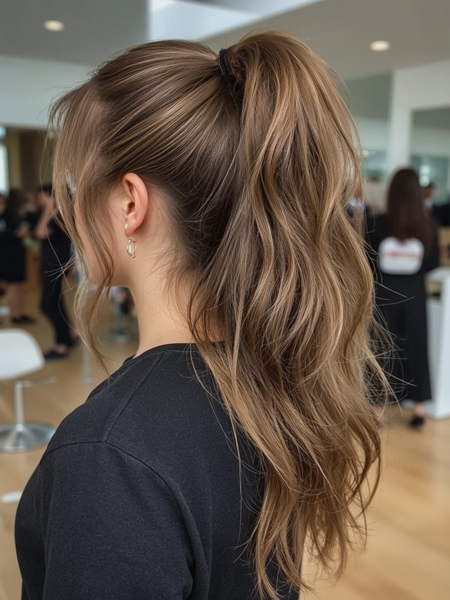 Graduation Hairstyles: French Braid Updo