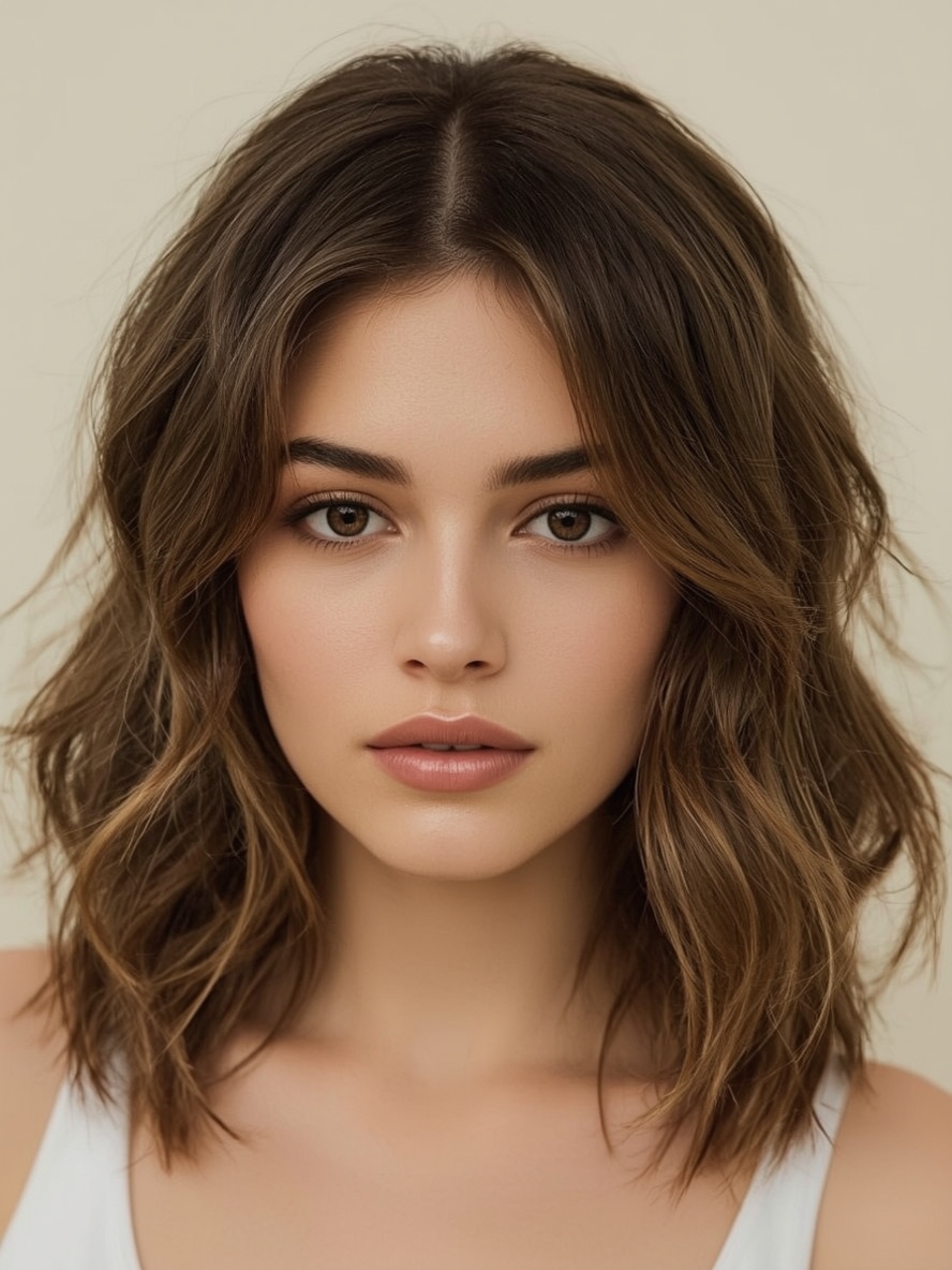 Caramel Dusted Ends: Lightly Highlighted Tips