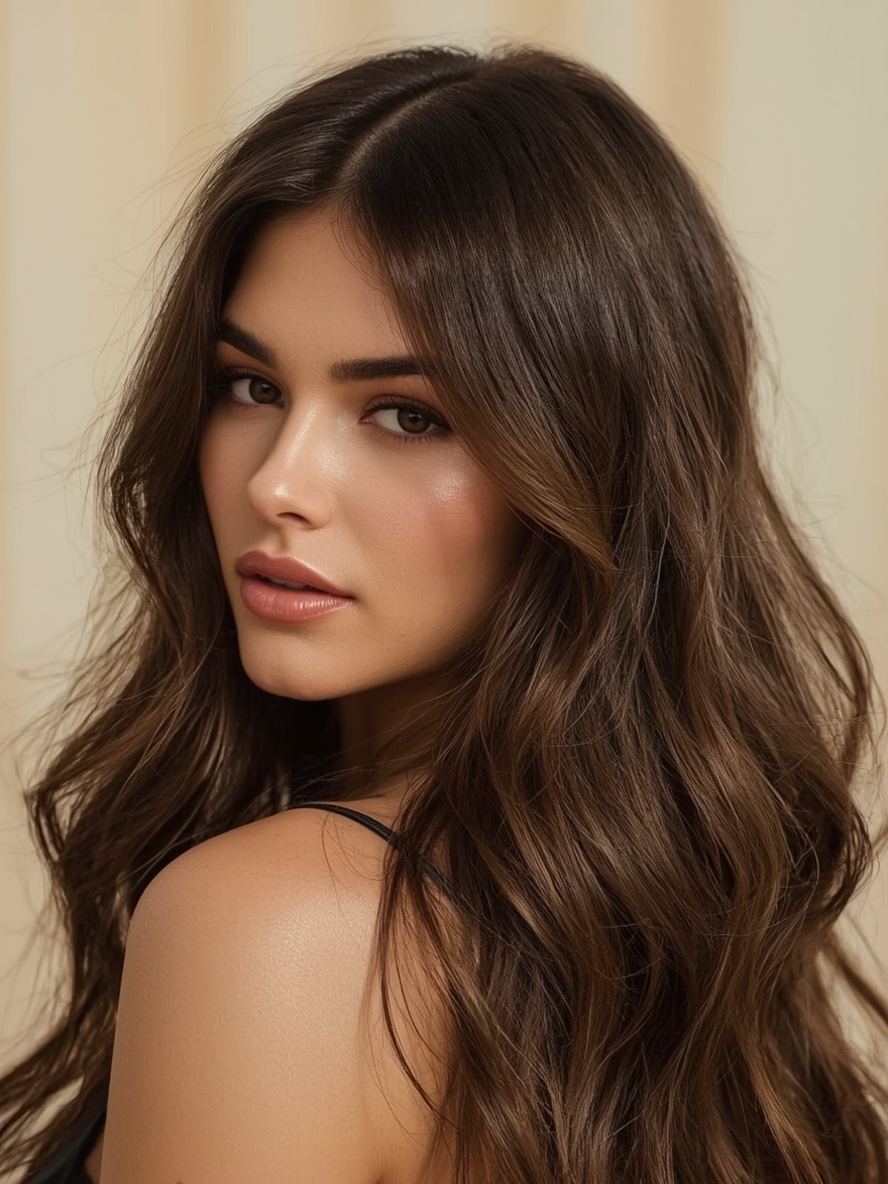 Bronzed Caramel: Warm and Shimmering Highlights
