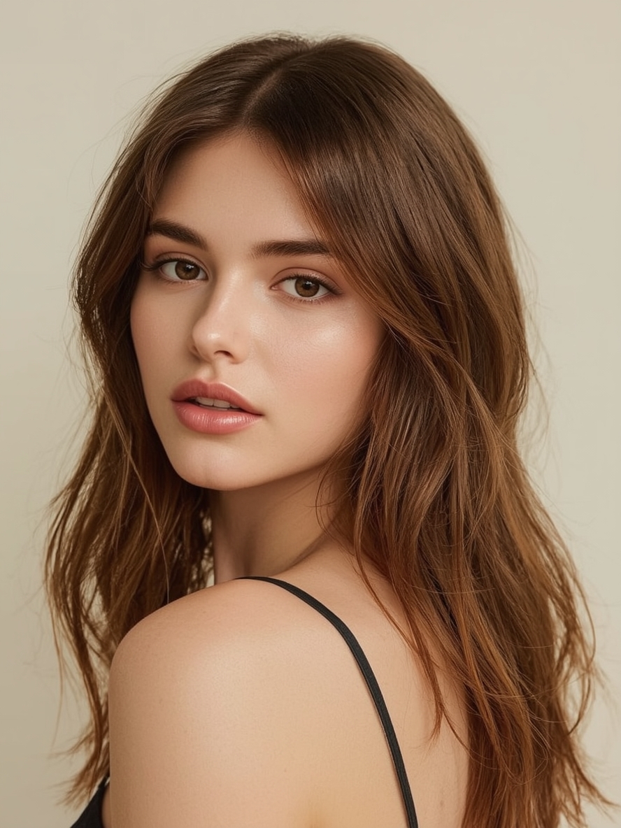 Undercolor Hair with Electric Blue Hidden Hair Color