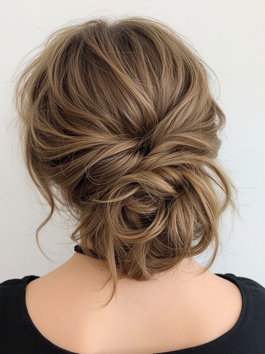 Shoulder Length Tousled Texture For Thin Fine Hair