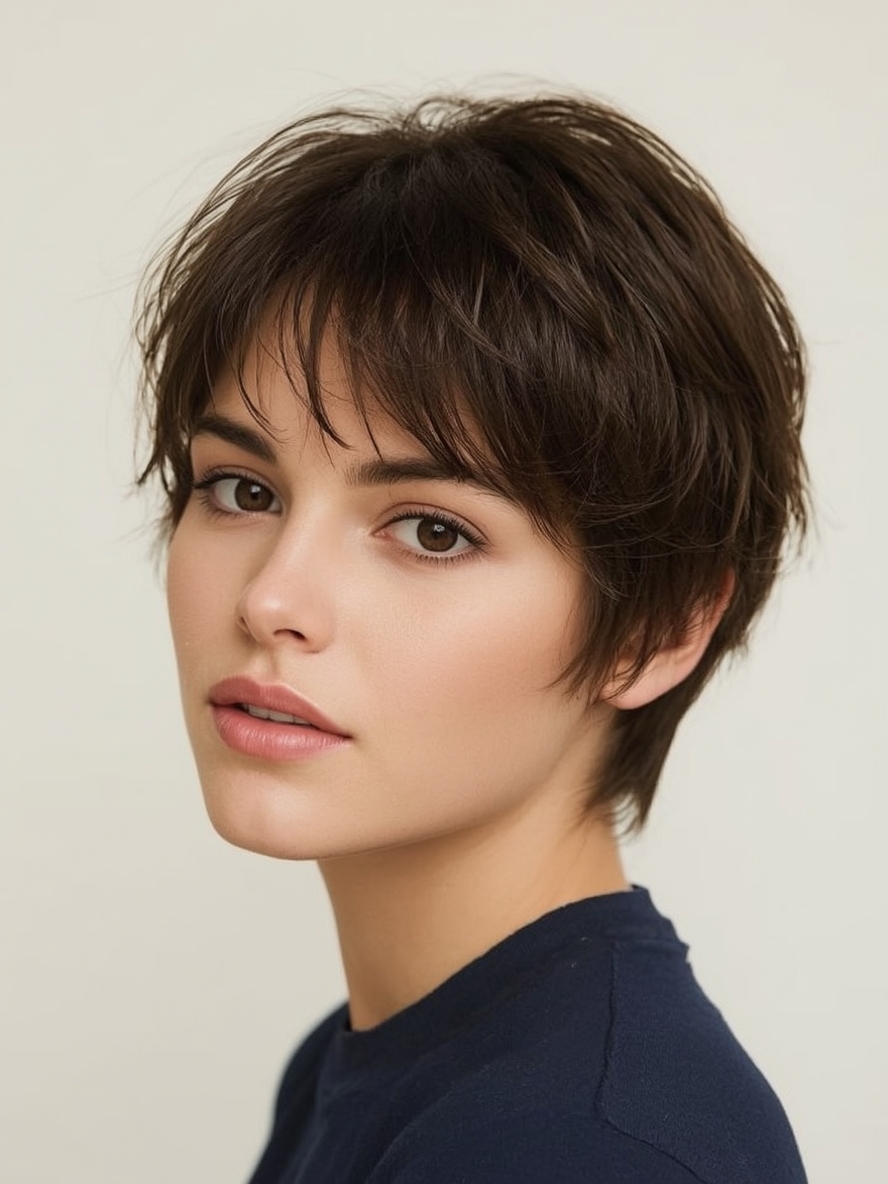 Funky Short Hair: The Wispy Ends