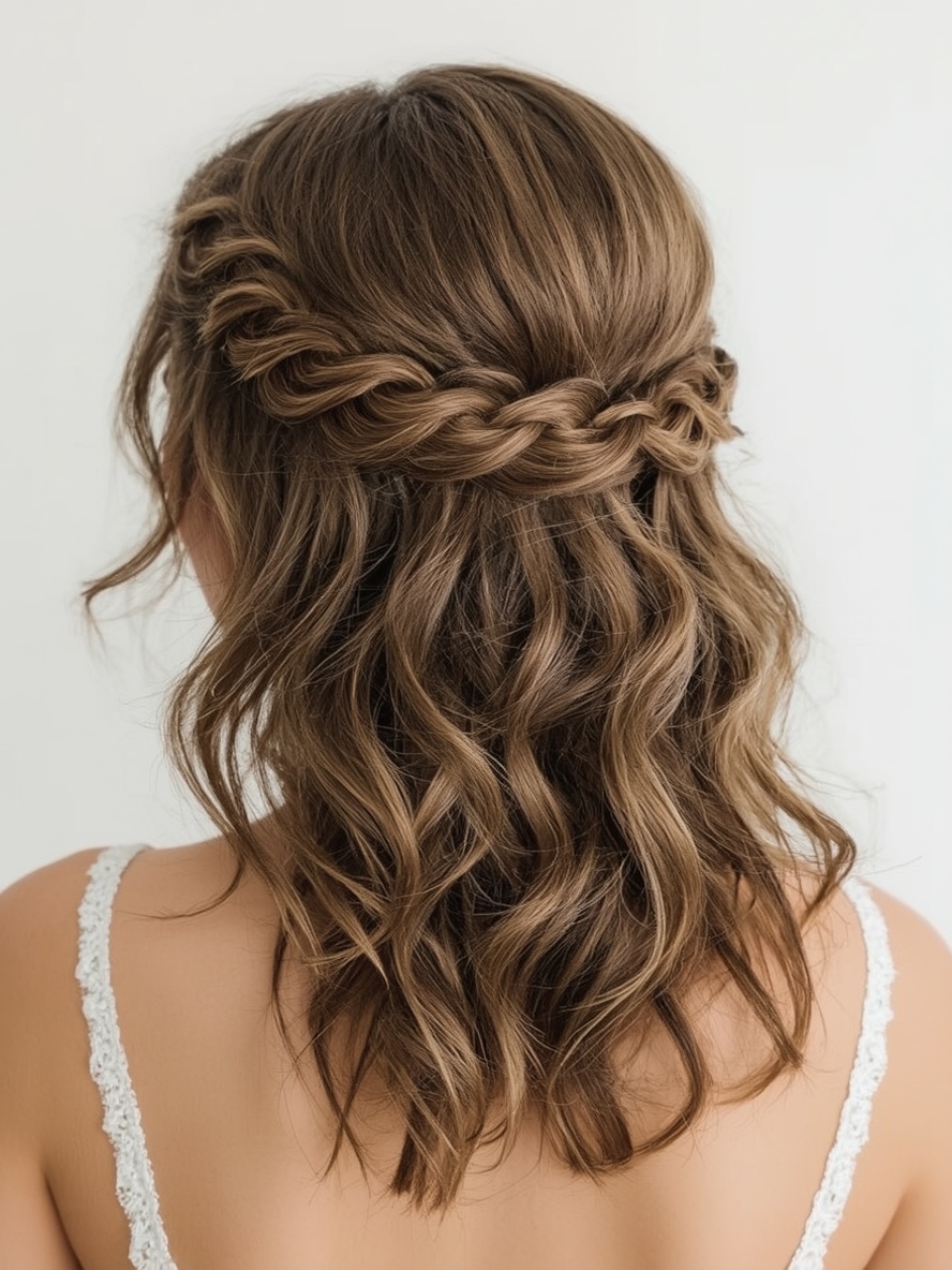 Bridesmaids Hairstyles: Chic Side Bun