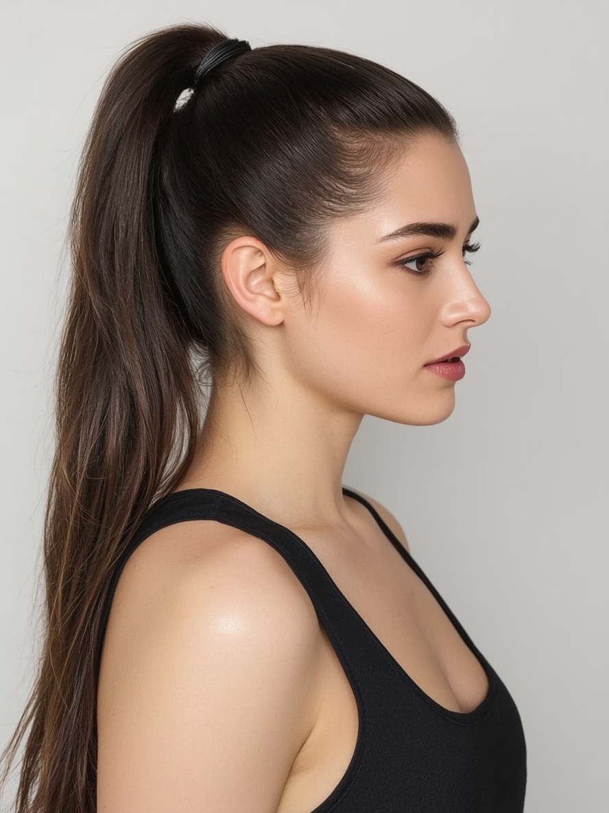 Long Hair Older Women: Wispy Ends with Gentle Layers