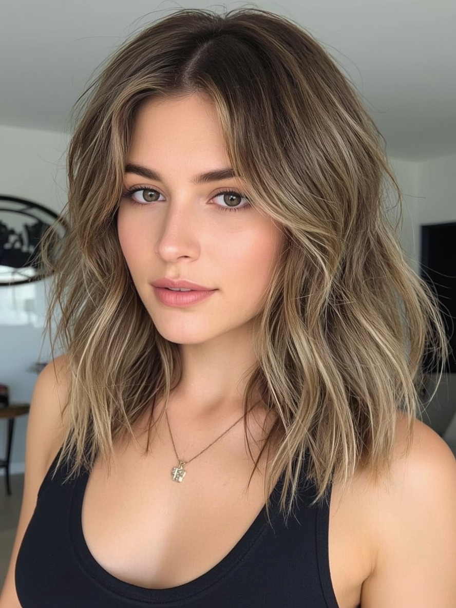 Shoulder Length Deep Conditioned And Glossy For Thin Fine Hair