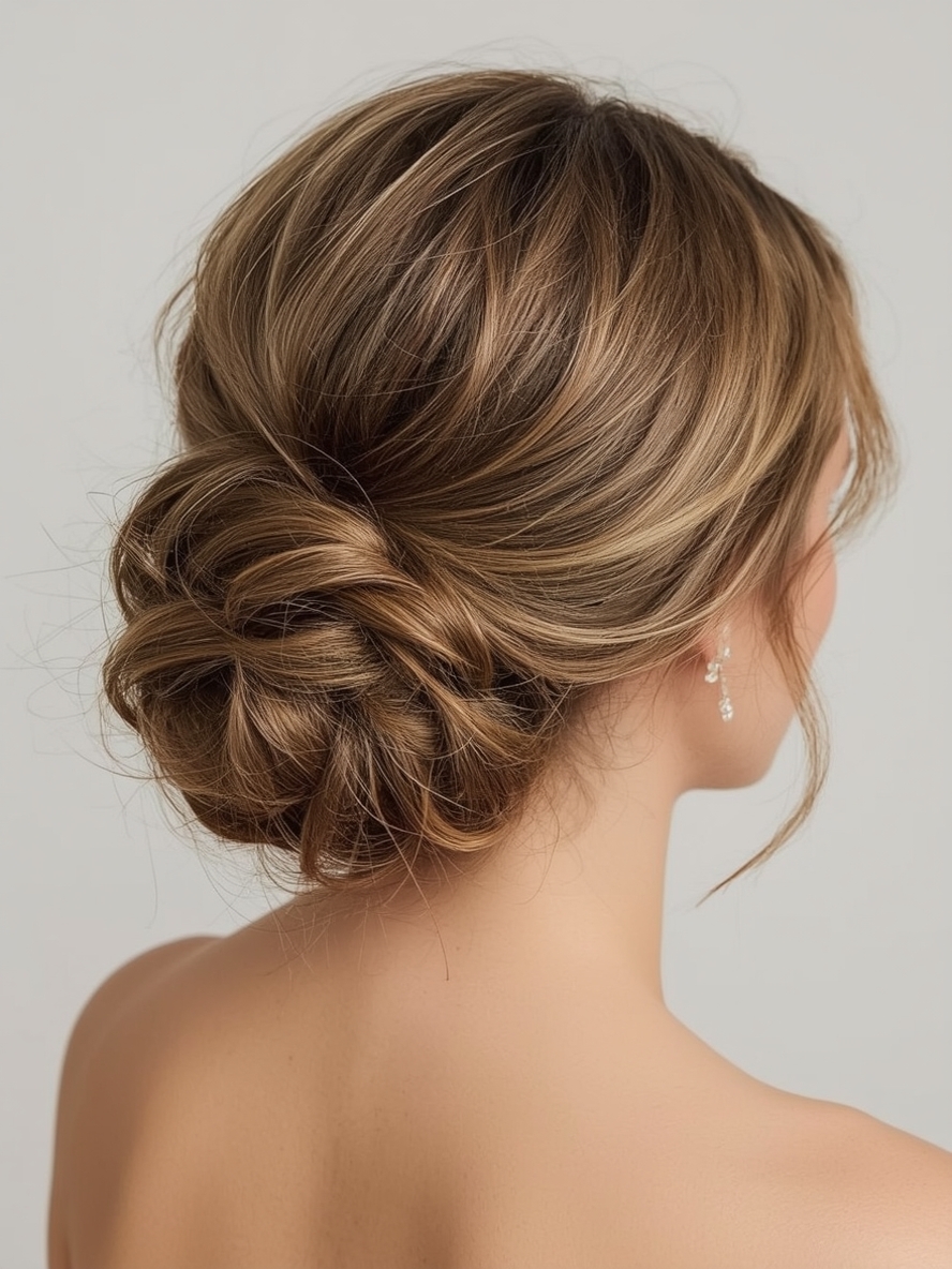 Guest Hair: Low Twisted Bun