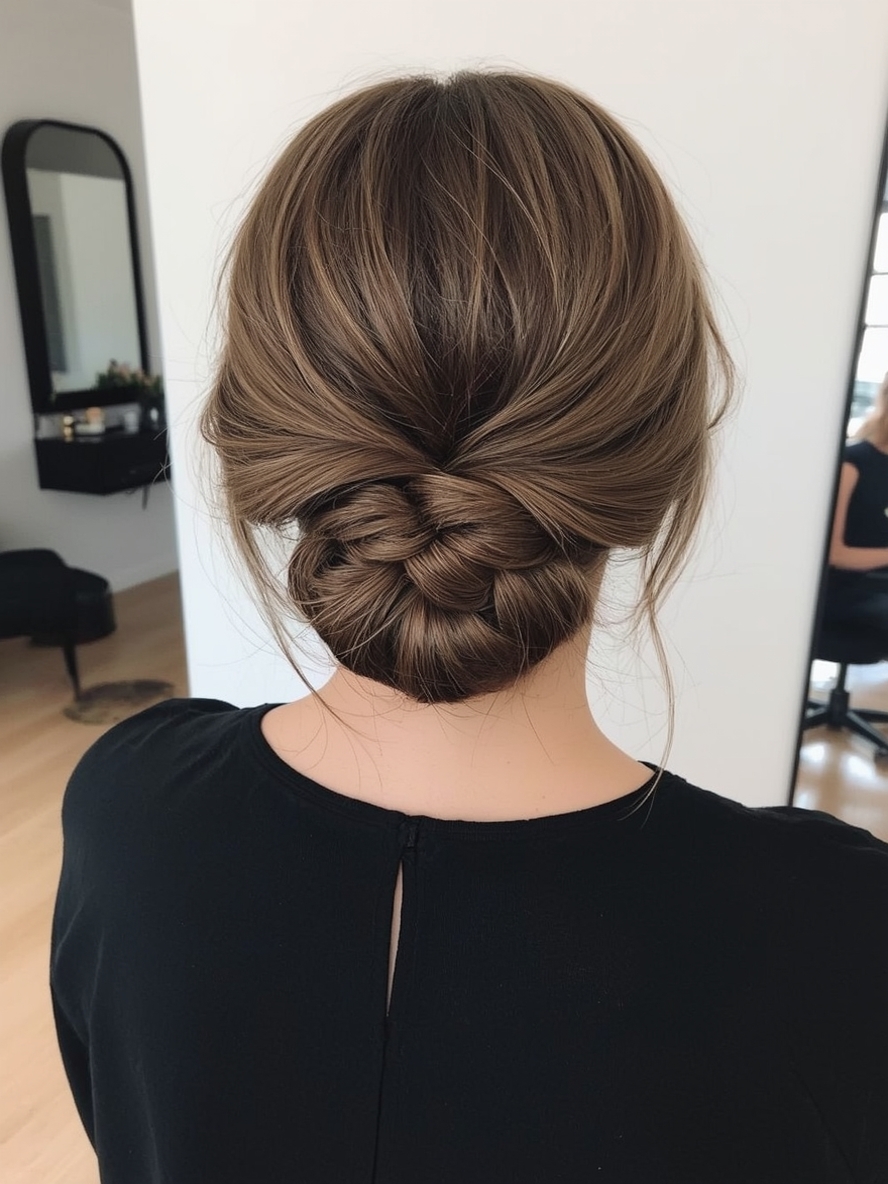 Grad Hairstyles: Bubble Ponytail
