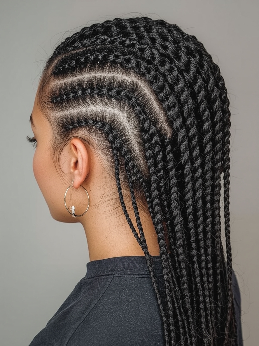 Hair Styles Braids: Braided Ponytail