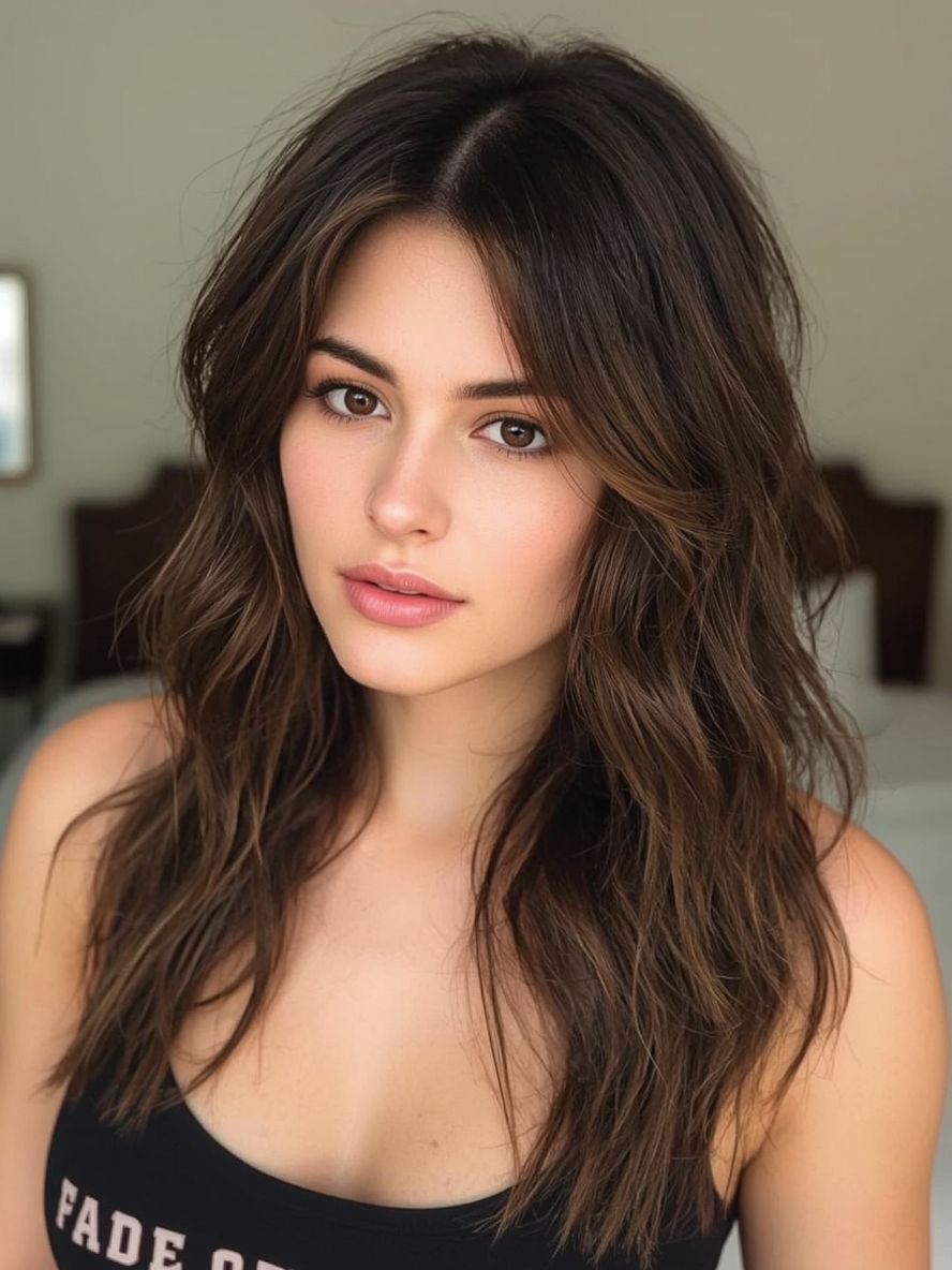 Brunette Summer Hair 2025: Dimensional Brunette