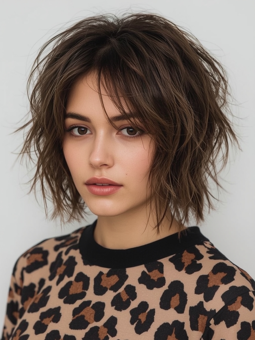 Side-Swept Pixie Short Haircuts For Thin Fine Hair